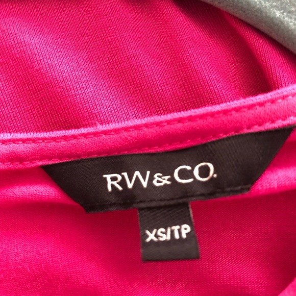 RW&Co Pink Sleeveless Blouse - Picture 4 of 4